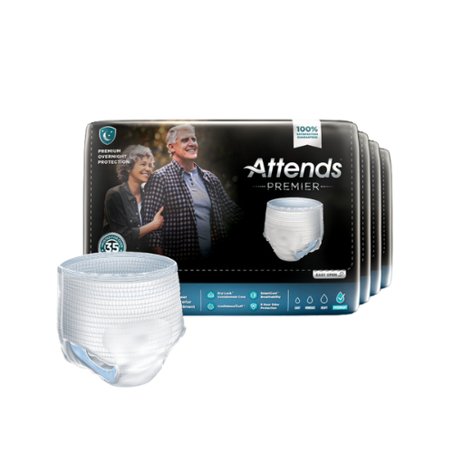 Attends Premier Underwear, Urinary, Large,  16 Counts