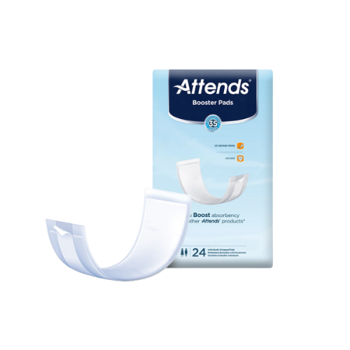 Attends Booster Pads, Urinary,  3.5"x11" , 24 Counts