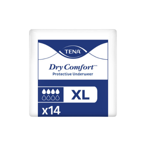 TENA® Dry Comfort™ Protective Incontinence Underwear, Moderate Absorbency, Unisex, X-Large, 14 count