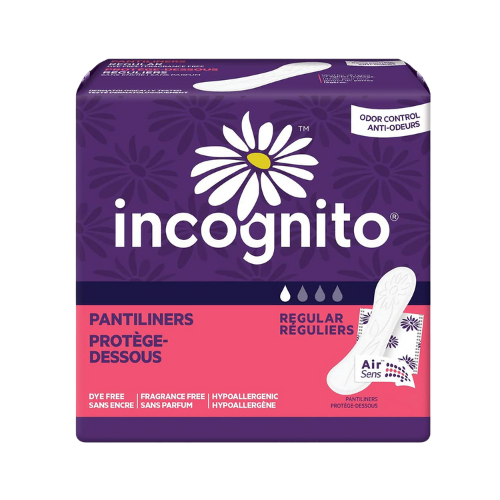 Panty Liner Incognito® Regular Absorbency, 40/BG