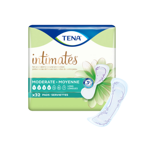 TENA Intimates™ Moderate Thin Bladder Leakage Pad for Women, Moderate Absorbency, Long Length, 32 count