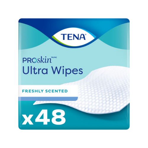 TENA® ProSkin Ultra Wipes, Scented, 48 count