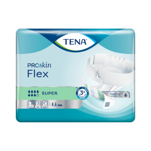 TENA ProSkin™ Flex Super Belted Incontinence Brief, Heavy Absorbency, Unisex, X-Large/Size 20, 30 count