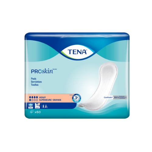 TENA® ProSkin Heavy Bladder Leakage Pad for Women, Heavy Absorbency, Regular Length, 60 count