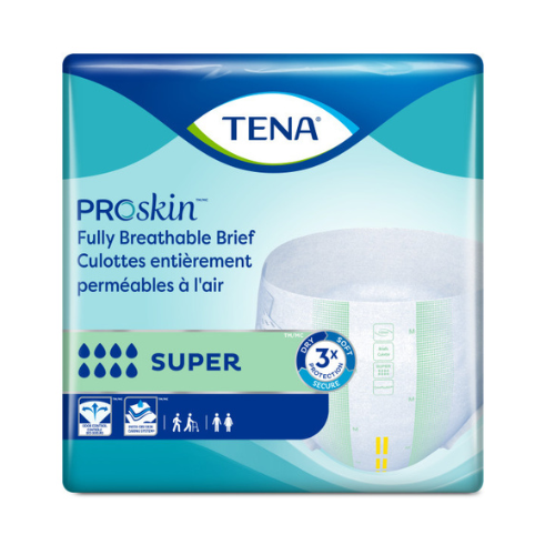 TENA ProSkin™ Super Incontinence Brief, Heavy Absorbency, Unisex, X-Large, 15 count