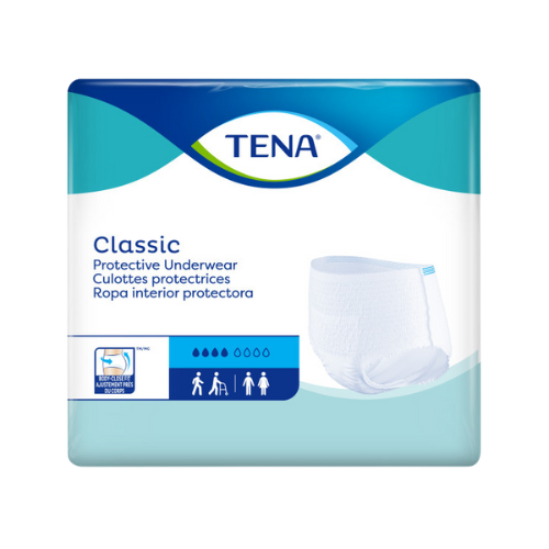 TENA® Classic Protective Incontinence Underwear, Moderate Absorbency, Unisex, Medium, 20 count