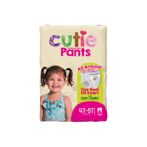 Cutie Pant Training Pant - Girl 4T-5T, 19 count