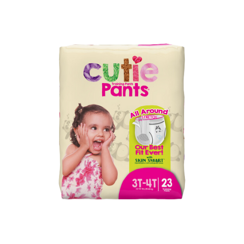 Cutie Pant Training Pant - Girl 3T-4T, 23 count