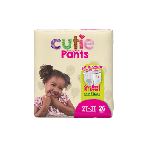 Cutie Pant Training Pant - Girl 2T-3T, 26 count