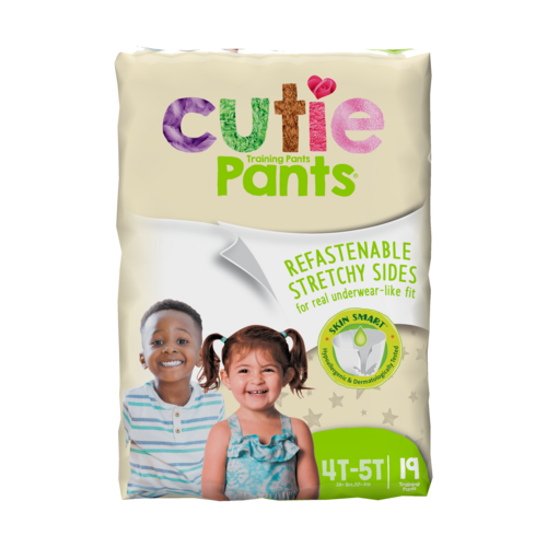 Cutie Pant Training Pant - Unisex 4T-5T, 19 count