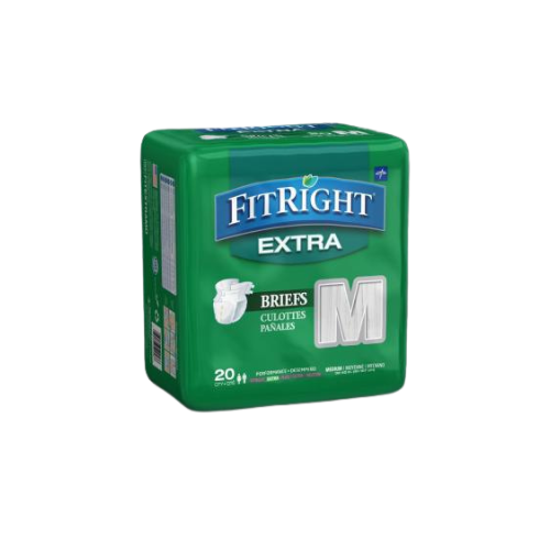 FitRight Extra Briefs, Medium ( 20 Counts )