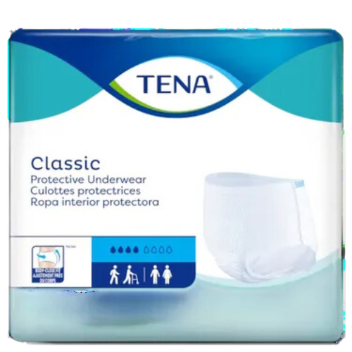 TENA Classic Protective Incontinence Underwear, Moderate Absorbency, Medium ( 20 Counts )